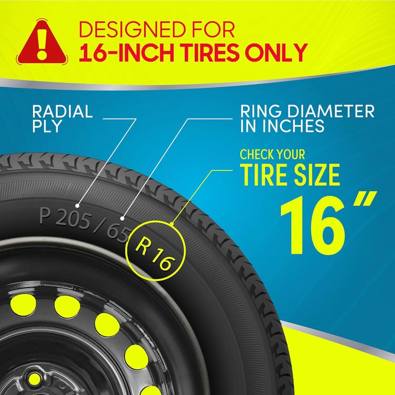 BDK أغطية عجلات BDK لسيارة تويوتا كورولا 16 أربع 4 قطع مقاومة للتآكل قوية مقاومة للصدمات الحرارية من الدرجة البديلة 4 عبوات - Image 2