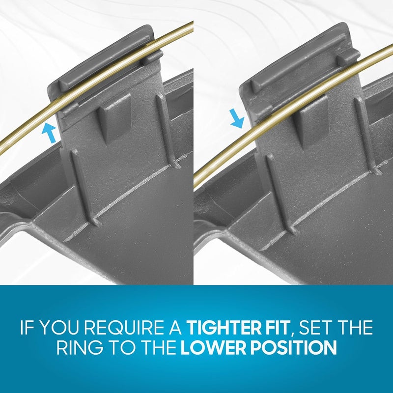 BDK أغطية عجلات BDK لسيارة تويوتا كورولا 16 أربع 4 قطع مقاومة للتآكل قوية مقاومة للصدمات الحرارية من الدرجة البديلة 4 عبوات - Image 5