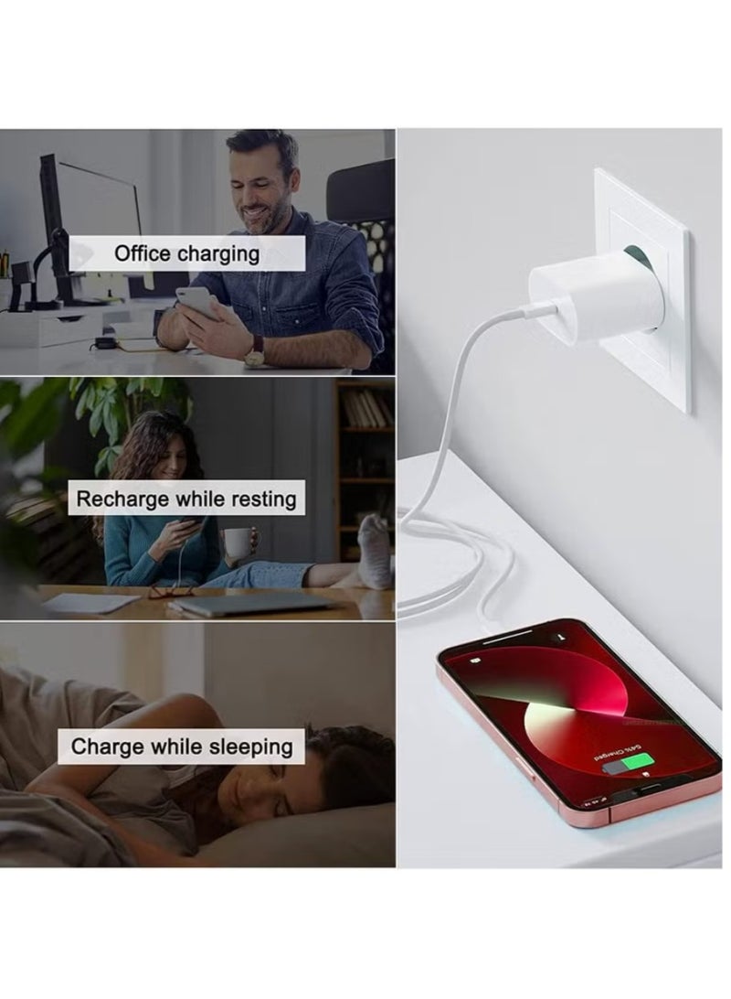 Fast Charging 20W PD3.0 USB-C Portable Power Adapter | EU & US Plug Wall Charger - Image 3