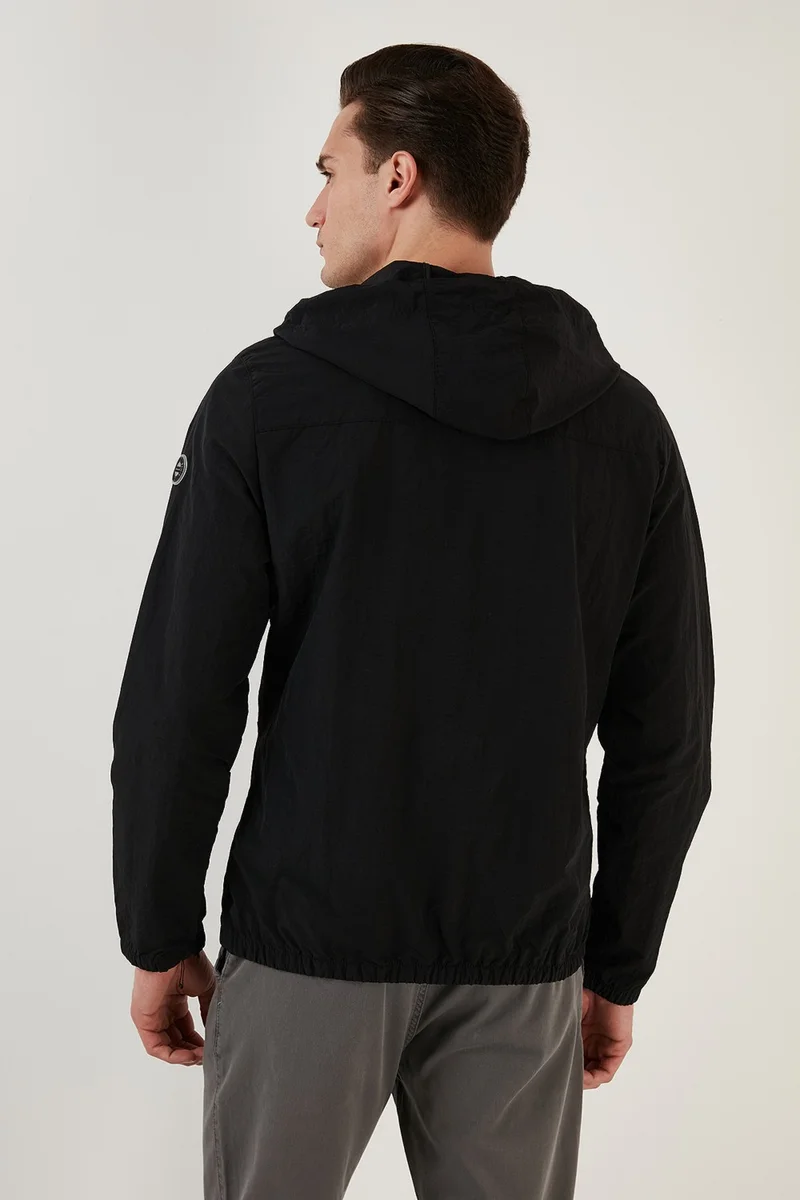 Buratti Regular Fit Hooded Seasonal Coat with Pockets Men's Coat 497GLENN