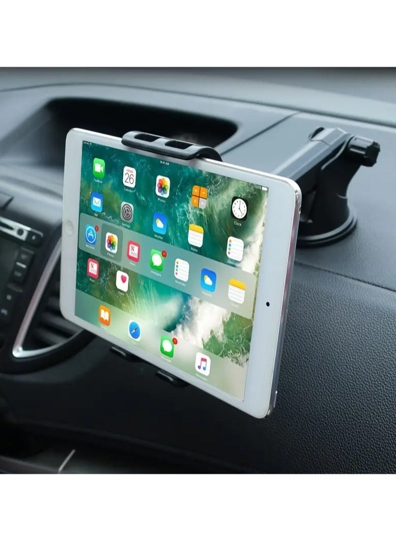 LEDIN 16.26-25.4cm Silicone Car Phone Mount with Adjustable Suction Cup - Dashboard Compatible, Non-Waterproof - Image 3