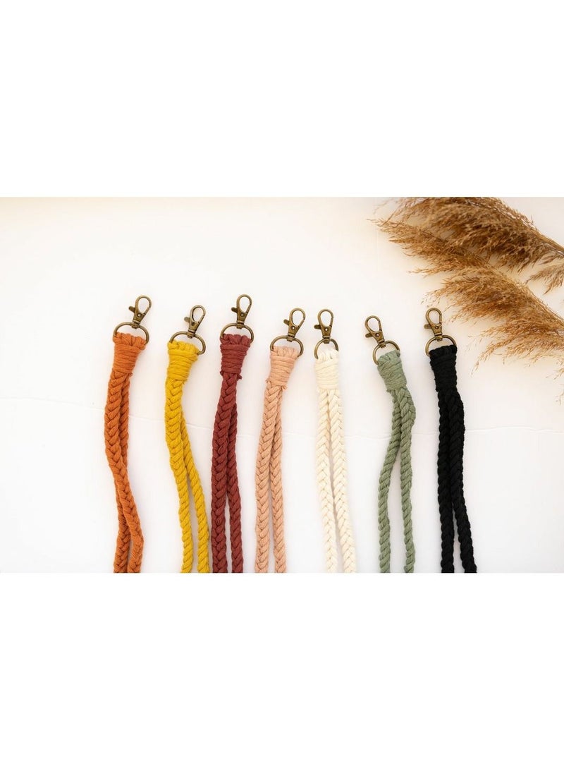 handmade macrame keychains/ bag hanging/ mobile hanging