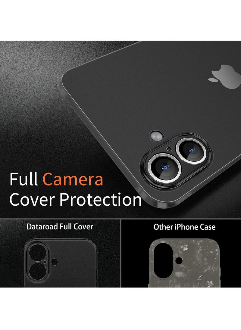 JAJEEK Dataroad iPhone 16 Plus Slim Case – 0.2mm Paper-Thin Lightweight Case, Matte Finish PP Back Cover, Anti-Fingerprint & Yellowing Protection, Ultra-Slim Design, Compatible with iPhone 16 Plus 6.7 Inch - Image 3