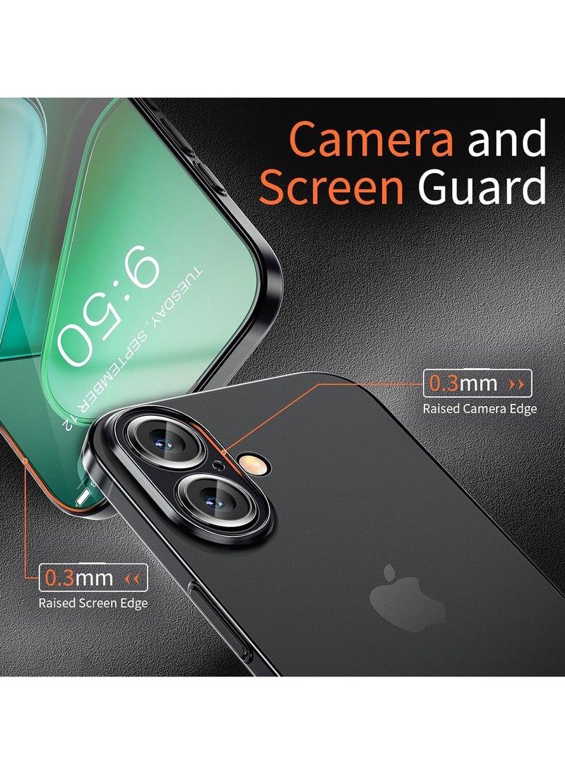 JAJEEK Dataroad iPhone 16 Plus Slim Case – 0.2mm Paper-Thin Lightweight Case, Matte Finish PP Back Cover, Anti-Fingerprint & Yellowing Protection, Ultra-Slim Design, Compatible with iPhone 16 Plus 6.7 Inch - Image 4
