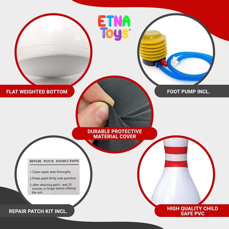 Etna Giant Inflatable Bowling Set - Image 3