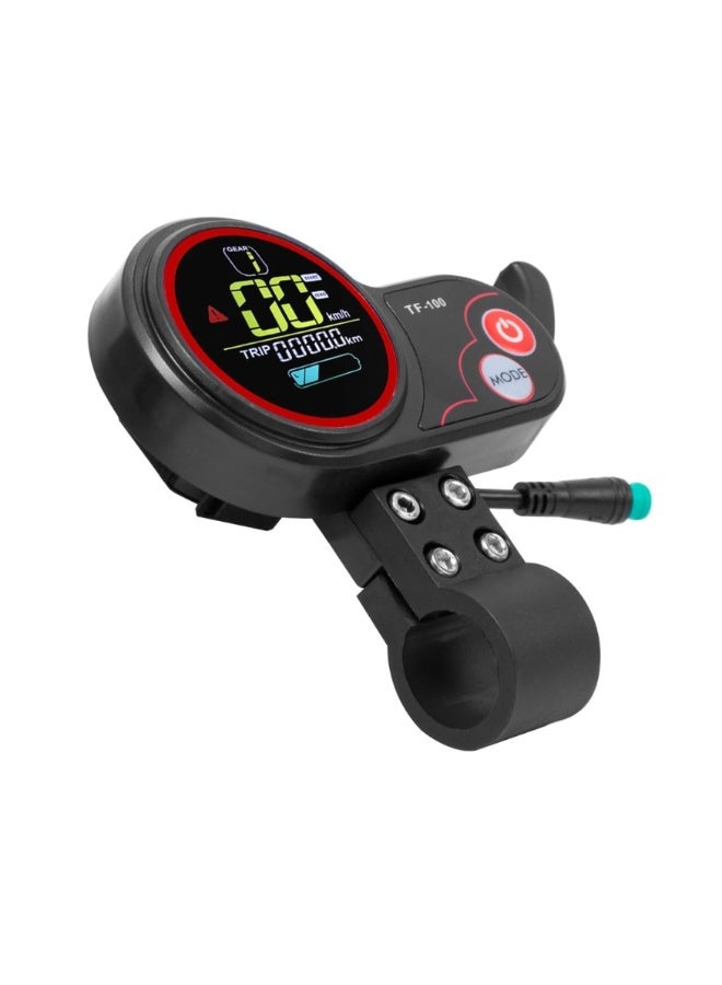 Fukukawa TF-100 Electric Scooter Display 5 Pin LCD Dashboard with Throttle Waterproof Speedometer Compatible with Kugoo M4 48V Scooter - Image 5