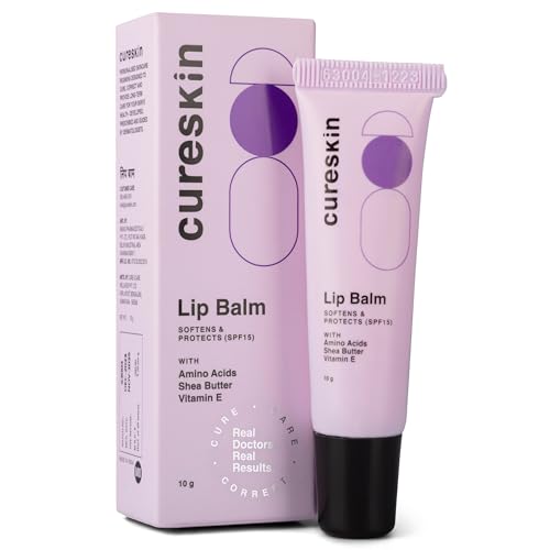 Cureskin Lip Balm with SPF 15 | Lip Lightening Balm for Dark Lips | Lip Balm for Dark Lips to Lighten - Image 1