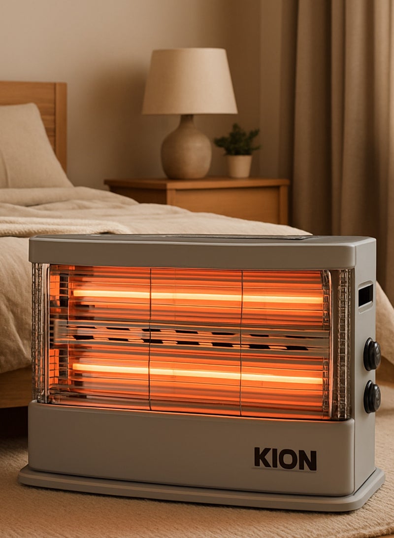 Kion Electric Heater - 4 Bulbs 1600 W KH/2650G White - Image 4