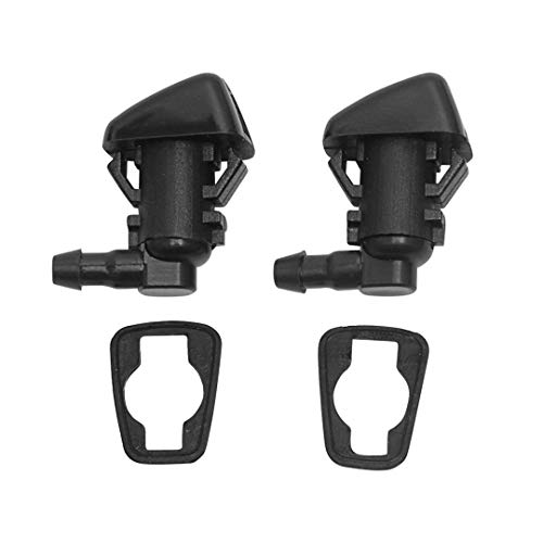 AMFRNE 25823360 Wiper Washer Nozzle Fits for Chevroelt GMC Buick Cadillac Saturn Windshield Washer Nozzle, Direct Replacemnt Durable Front Windshield Wiper Washer Nozzle Spray Sub Assembly, Pack of 2 - Image 2