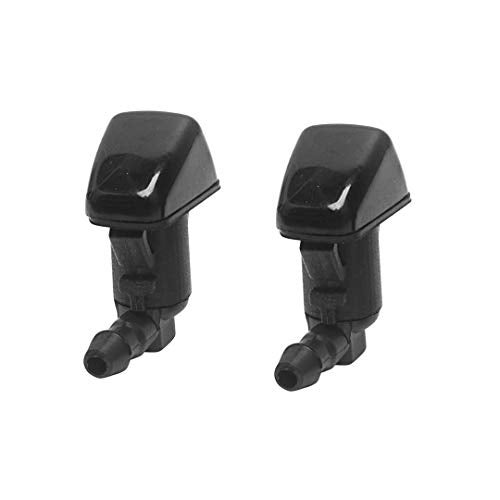 AMFRNE 25823360 Wiper Washer Nozzle Fits for Chevroelt GMC Buick Cadillac Saturn Windshield Washer Nozzle, Direct Replacemnt Durable Front Windshield Wiper Washer Nozzle Spray Sub Assembly, Pack of 2 - Image 1