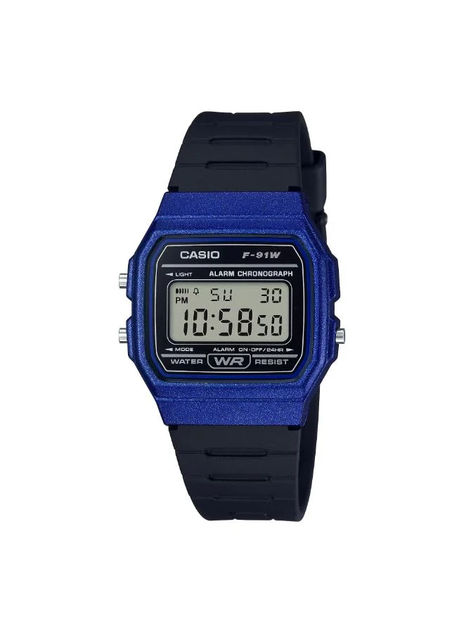 CASIO Men's Resin Digital Watch F-91WM-2ADF - 35.2 mm
