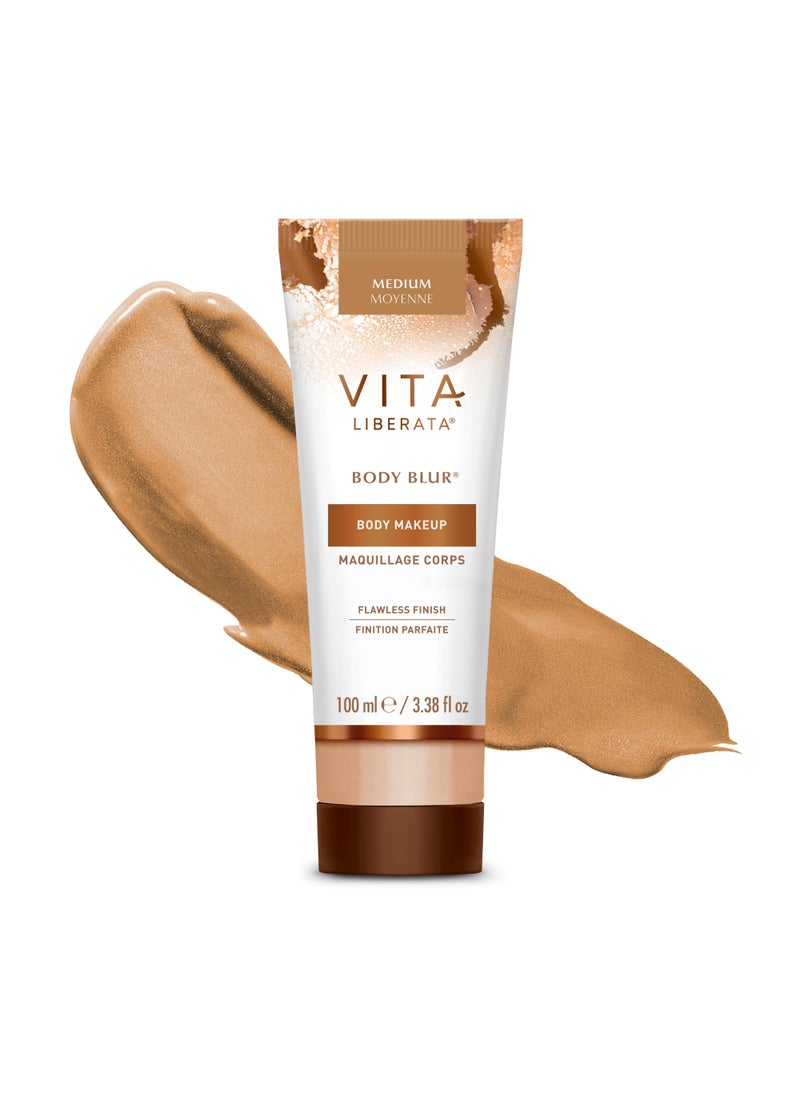 Vita Liberata - Vita Liberata Body Blur, Leg and Body Makeup. Skin Perfecting Foundation for Flawless Bronze, Easy Application, Radiant Glow, Evens Skin Tone, New Packaging - Image 1