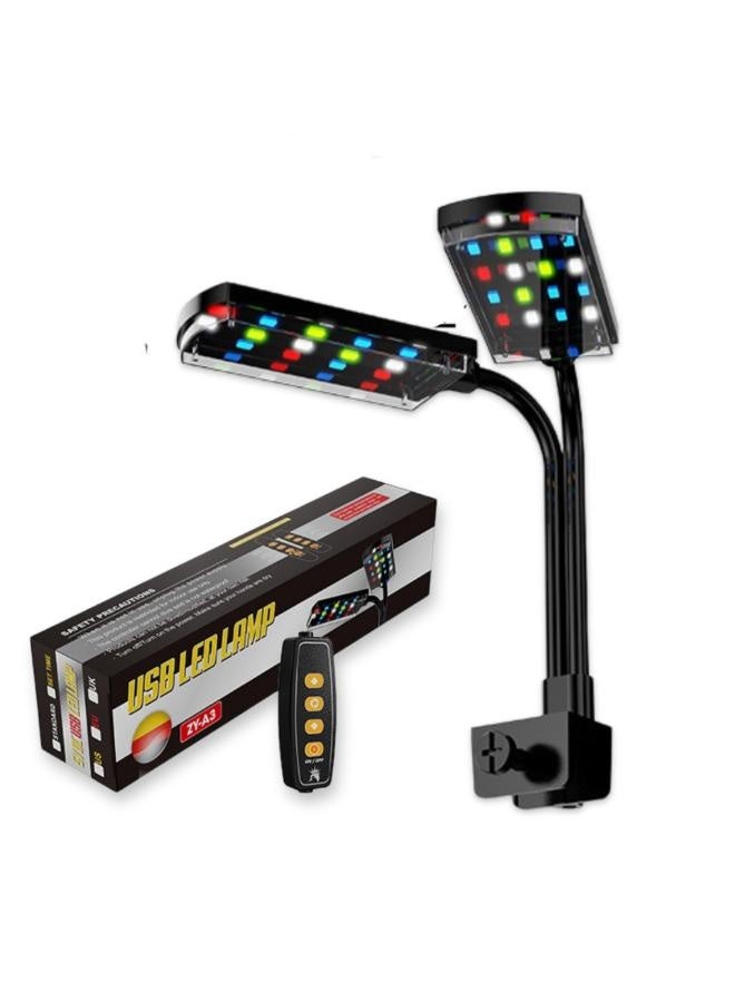 ZHIYANG Double Head Clip Light 9W Timing Control with 3 Stage Colors - Image 1