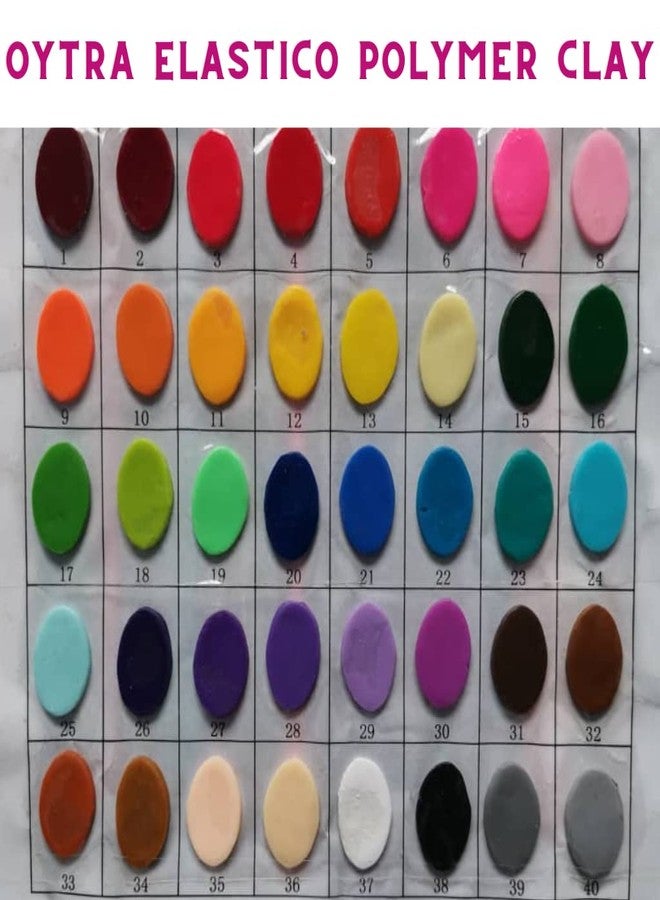 Oytra 57g Polymer Oven Bake Clay for Jewelry Making Elastico Series (Dark Brown) - Image 2