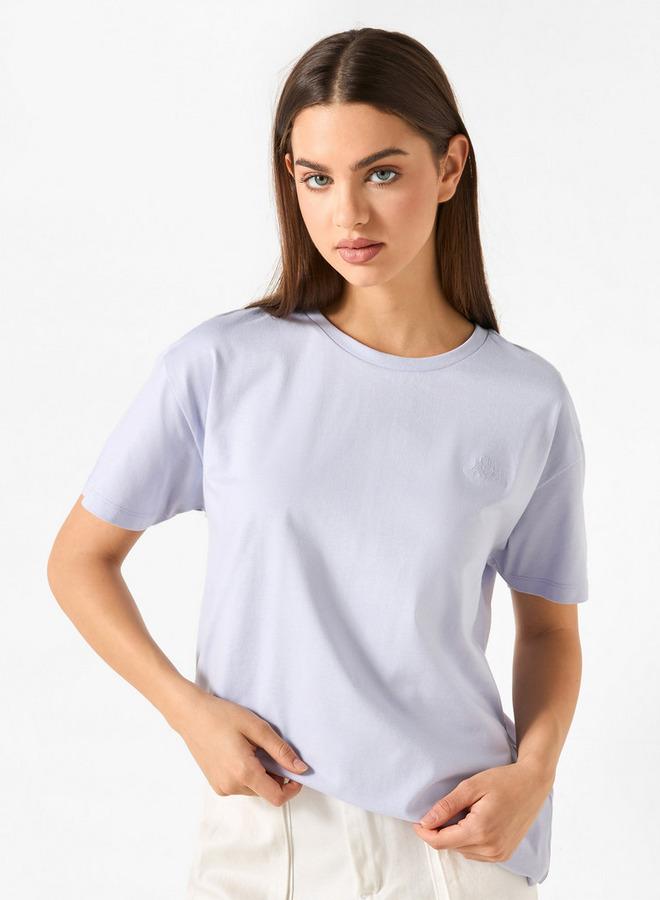Kappa Crew Neck T-Shirt With Short Sleeves - Image 1
