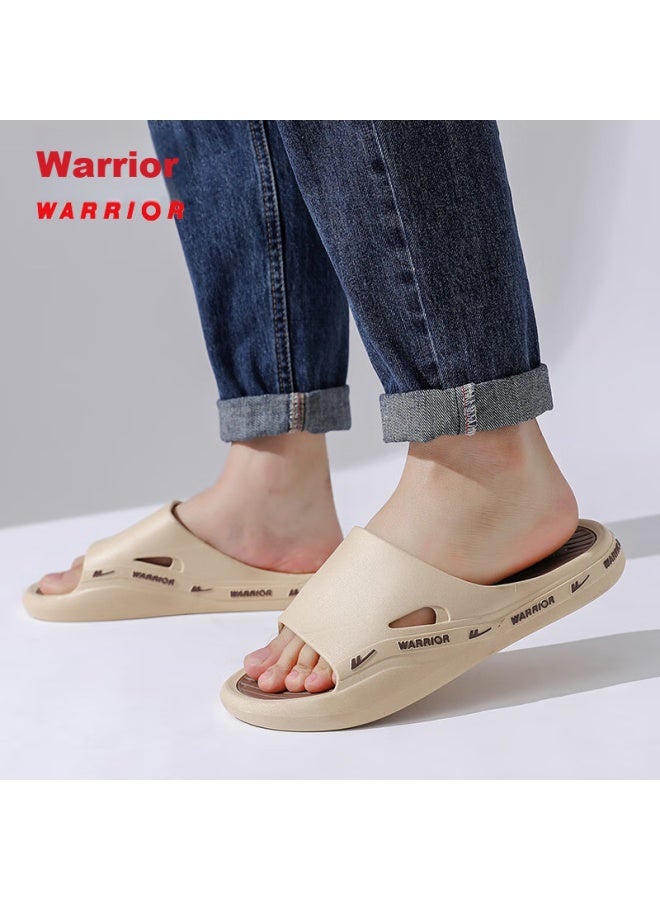 Pull Back Warrior Soft Cushion Thick-soled Men's Sports Indoor/outdoor Wear-resistant Non-slip Sandals Hl3992 Khaki Brown Size 46-47 - Image 3