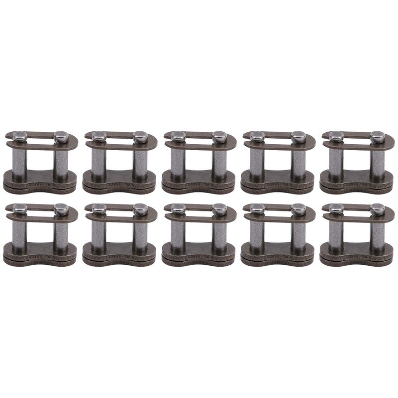 Heavy Duty Cast Iron Chain Master Link Connector 10 Pieces Easy Installation 25H - Image 2