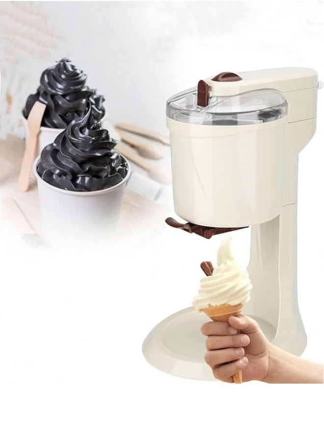 M MIAOYAN - Ice Cream Maker with Built-in Freezer Ice Maker for KitchenAid Fruit Ice Cream Roll Frozen Dessert Maker, Compact Size for Ice Cream, Mixes, Milkshakes, Sorbets, Smoothie Bowls and More - Image 1