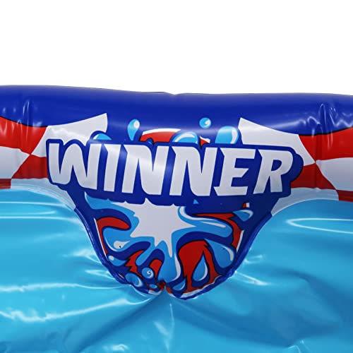 BANZAI 16 Feet Triple Tag Racing Water Slide - Side-by-Side-by-Side Racing Fun! - Image 3