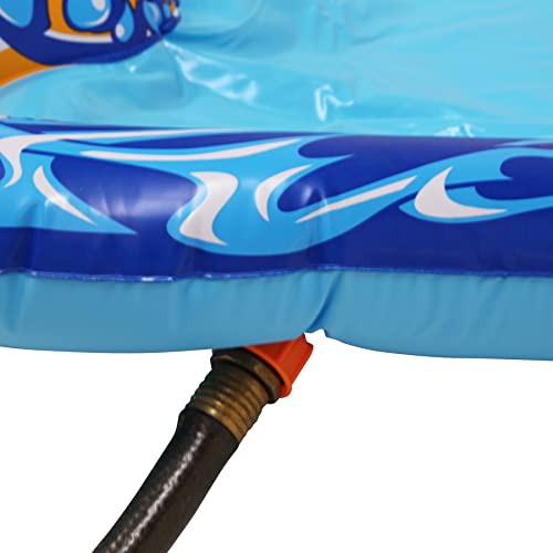 BANZAI 16 Feet Triple Tag Racing Water Slide - Side-by-Side-by-Side Racing Fun! - Image 4