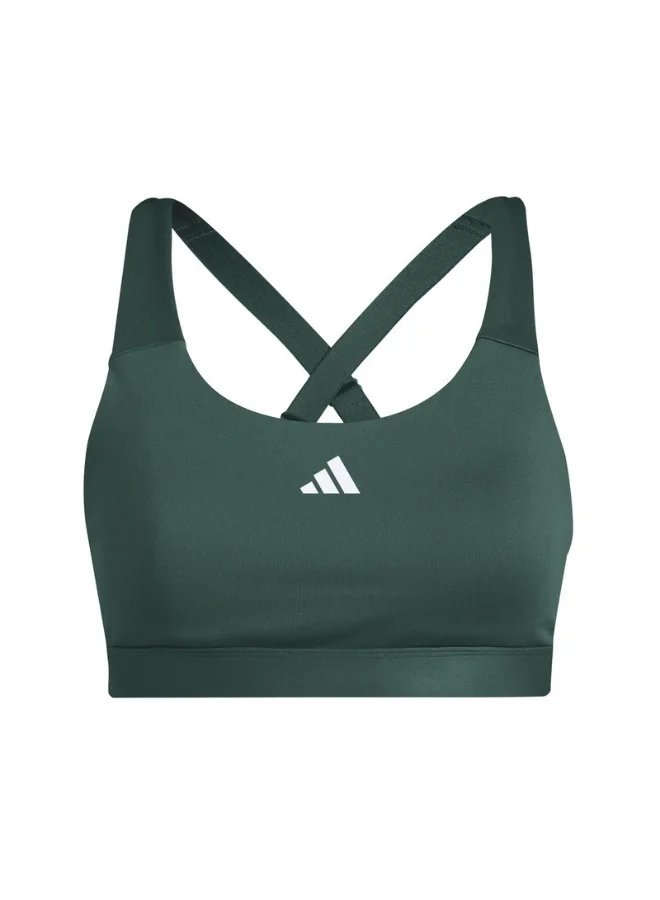 adidas Originals adidas TLRDRCT HS BRA Green Training BRA for Women - 2XSB