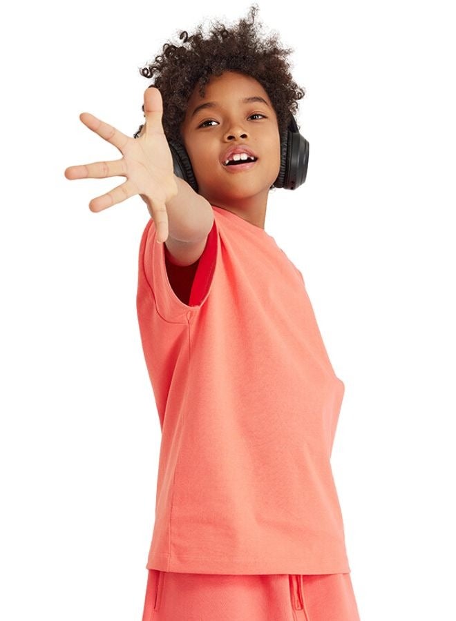 Mei Stylish Kids Plain Basic Cotton Short Sleeve Crew Neck T-shirt - Image 3