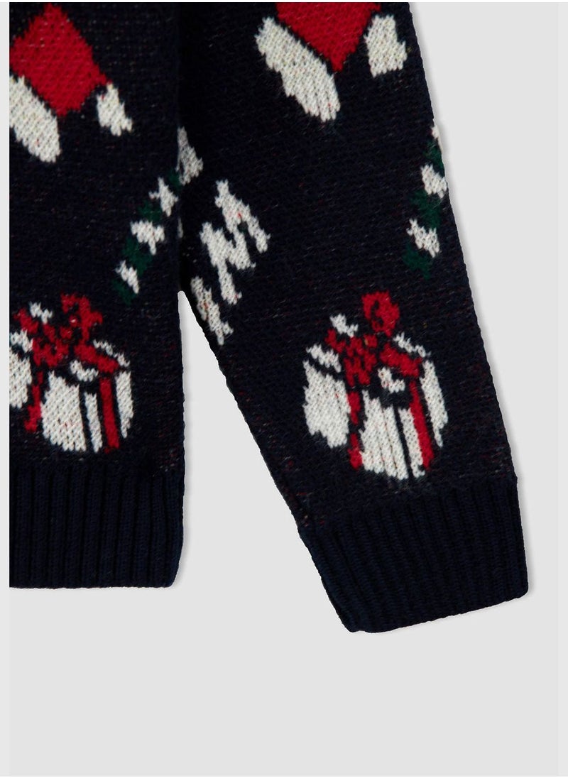 DeFacto Newyear Themed Long Sleeve Knit Jumper  - Image 3