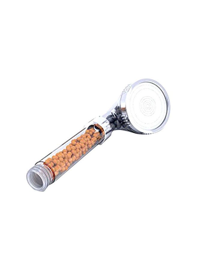 NIBEMINENT Shower Head Filtered Water Generator Brown 22x6.2cm
