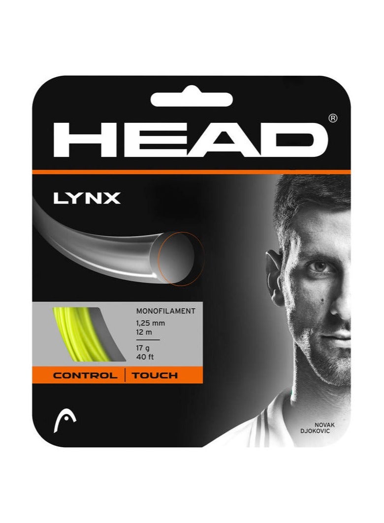 HEAD Lynx Tennis String - Monofilament, Anthracite, For 1 Racket - Image 2