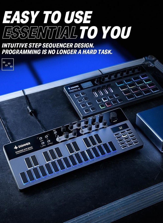 Donner Analog Bass Synthesizer - Image 3