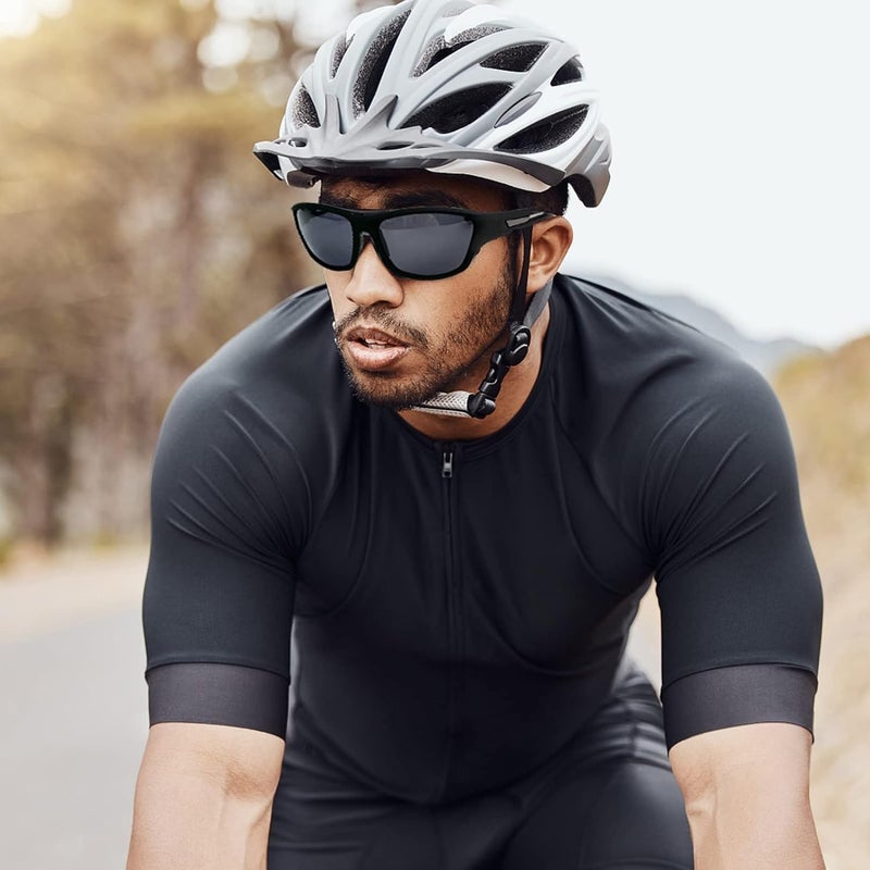 SOLARAE 3 Pcs Polarized Sunglasses Mens/Women Sport Glasses UV400 Driving Fishing Running Cycling Outdoors Sun Glasses - Image 3