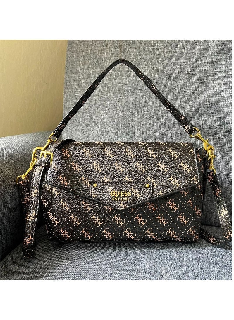 GUESS Women's Fashionable Casual Cross-body Shoulder Bag 29*8*17cm 