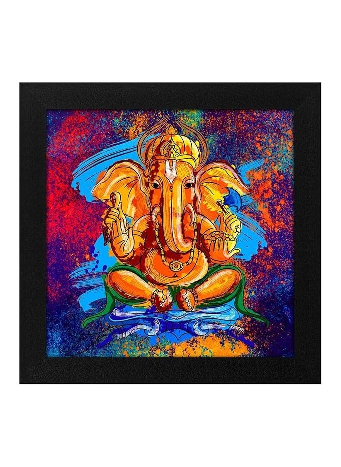 Story at Home Artistically Designed Ganesha' Framed Wall Art Painting - Wood, 30 cm x 3 cm x 30 cm, Multicolor - pzsku/ZA5FF069D4EBF2796F1BAZ/45/_/1737378608/fac8bb4b-9320-4494-b519-581c3d801677