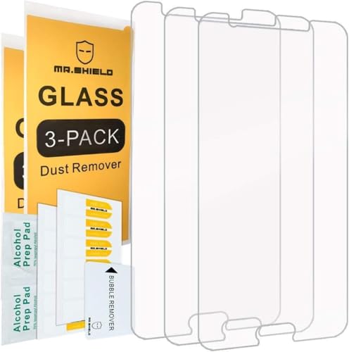 Mr Shield Mr.Shield [3-PACK] Designed For Samsung Galaxy J7 Sky Pro [Tempered Glass] Screen Protector with Lifetime Replacement - Image 3