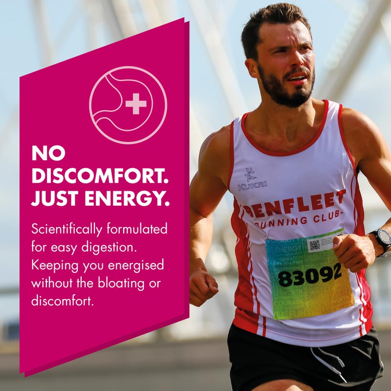 High5 Caffeine Gels Running - Glucose Shots for Instant Energy and Running Fuel - Natural Fruit Juice Energy Shots - Sports Gel for Running, Cycling, Ultra Marathon, Ironman (Raspberry, 20 x 40g) - Image 5