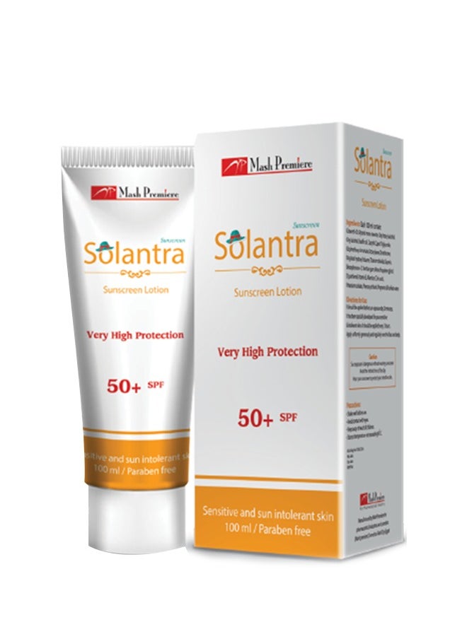 سولانترا - سولانترا لوشن للحماية من حروق الشمس و احمرار الجلد 100 مل بمعامل حماية SPF 50+ - Image 1