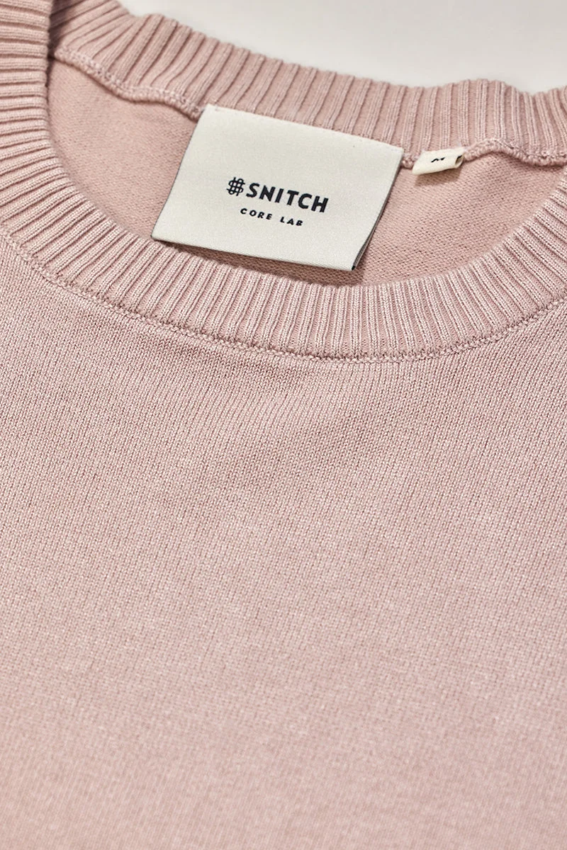 SNITCH كنزرة وردية صلبة من كور لاب