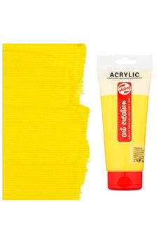 Talens Talens Art Creation Acrylic Colour Tube 200 ml - Primary Yellow - No:275  - Image 2