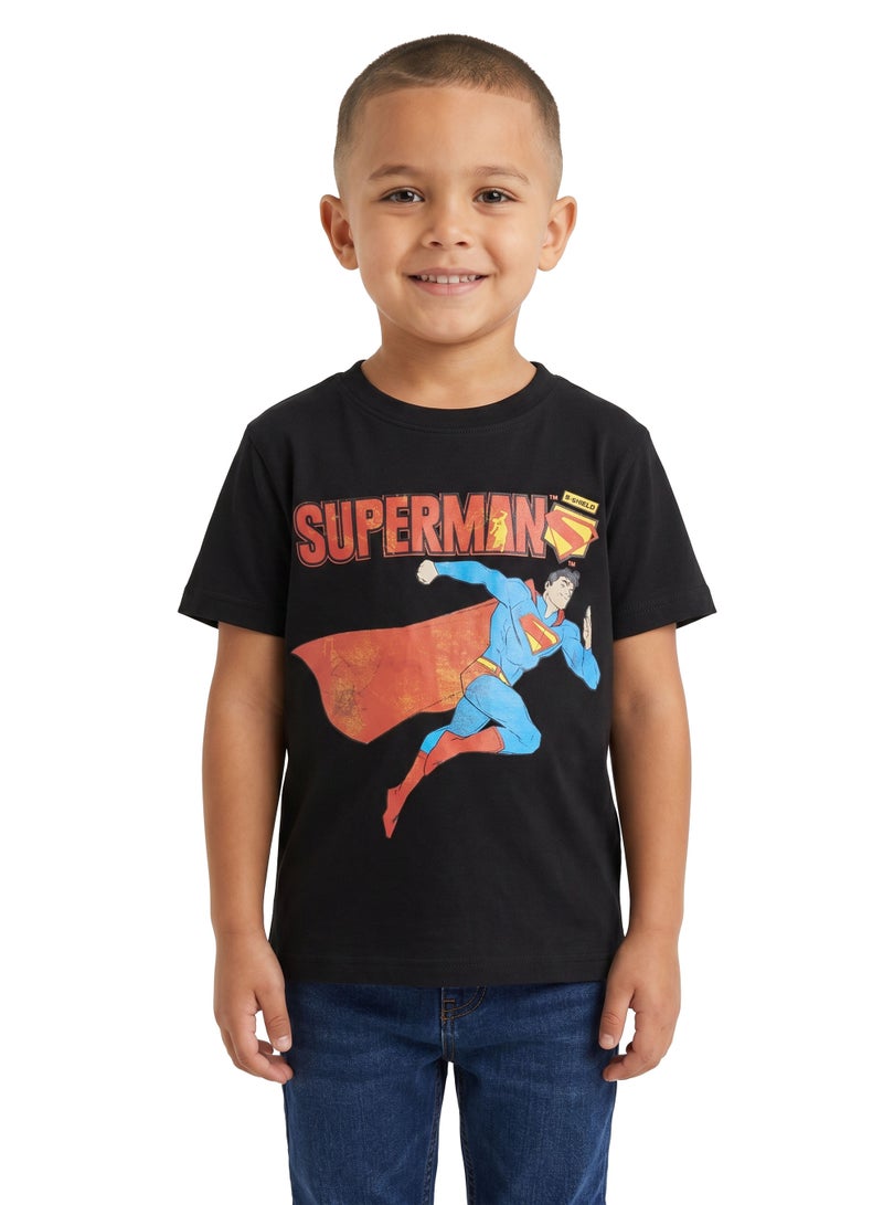 Warner Bros. Superman Toddler Boys Graphic T-Shirt – Casual Soft Cotton Tee - Image 1