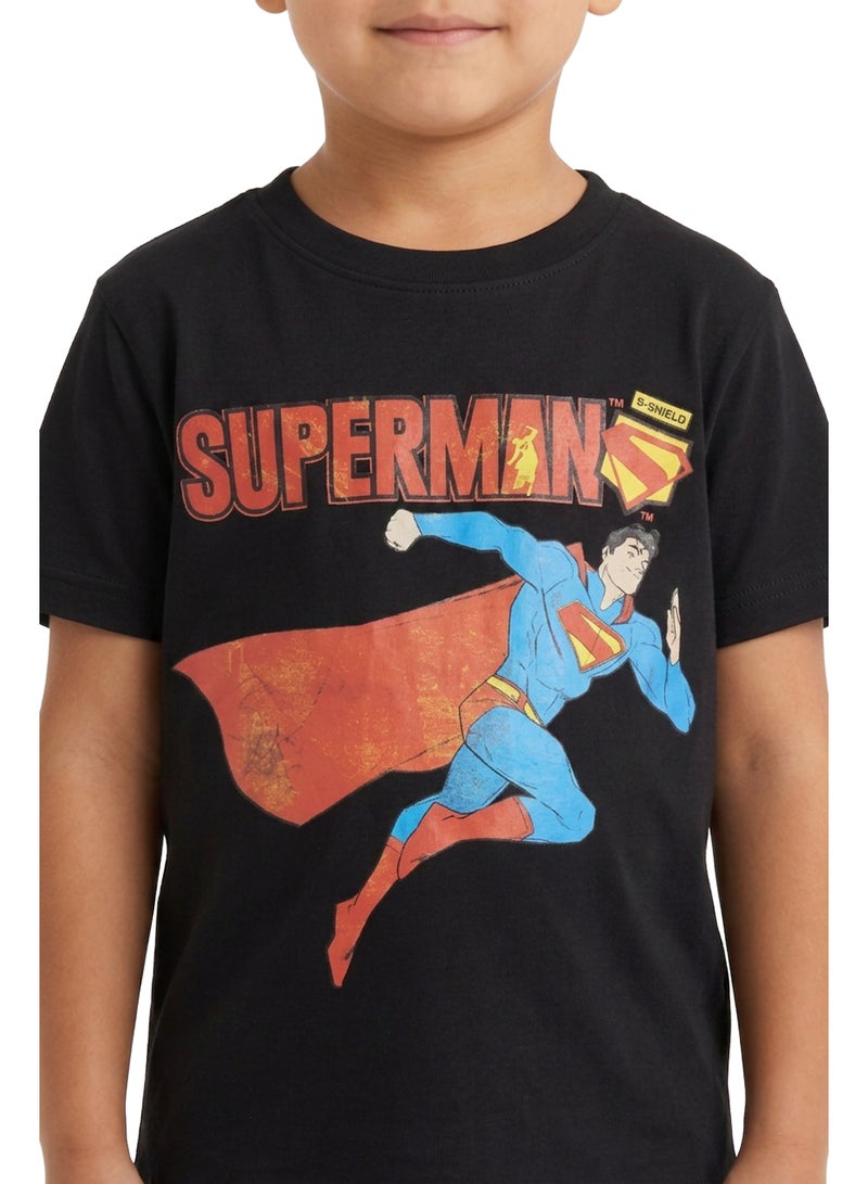 Warner Bros. Superman Toddler Boys Graphic T-Shirt – Casual Soft Cotton Tee - Image 3