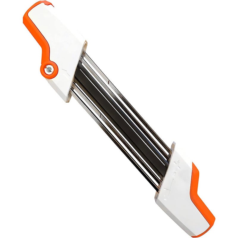 Chain grinder chain saw handheld mini electric grinding head file oil chain electric grinding accessories manual chain grinding file(orange white 4.0) - Image 2