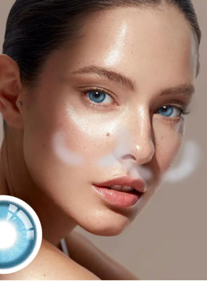 يونيبلينغ عدسات ماجيك بوب الأزرق اللاصقة الملونة السنوية اوزوماكي للتنكر - Image 3