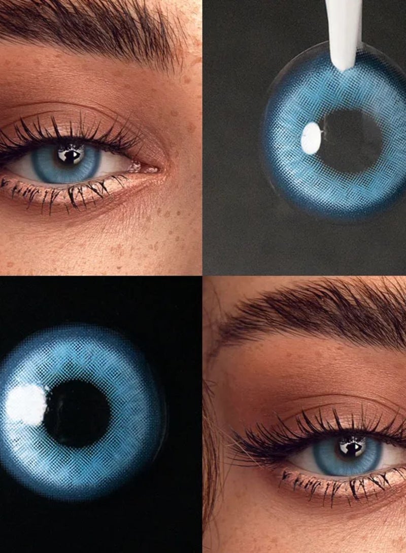 يونيبلينغ عدسات ماجيك بوب الأزرق اللاصقة الملونة السنوية اوزوماكي للتنكر - Image 2