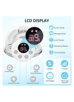 Swift Electric Breast Pump with Lactation Function Wearable Hands Free Electric Automatic Breastfeeding Breast Pump  - Image 4