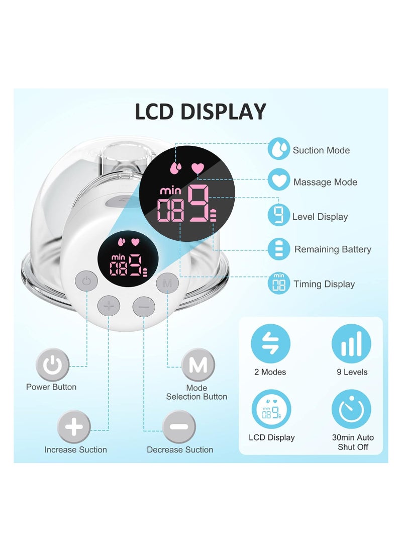 Swift Electric Breast Pump with Lactation Function Wearable Hands Free Electric Automatic Breastfeeding Breast Pump  - Image 4