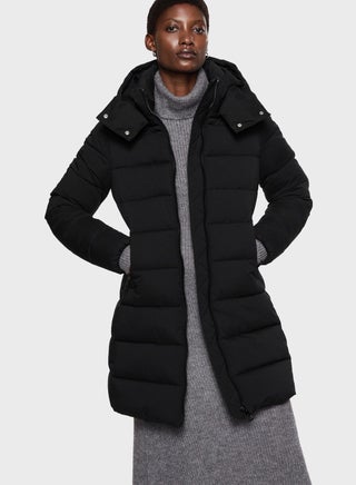 Zip Through Puffer Jacket