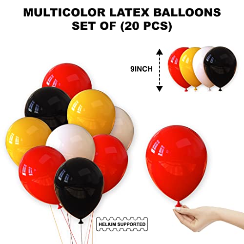 Festiko Rubber Multicolour Balloons For Decoration For Birthday,Office Parties & Anniversary Party Supplies (50 Pcs Multicolor Balloons) - Image 2