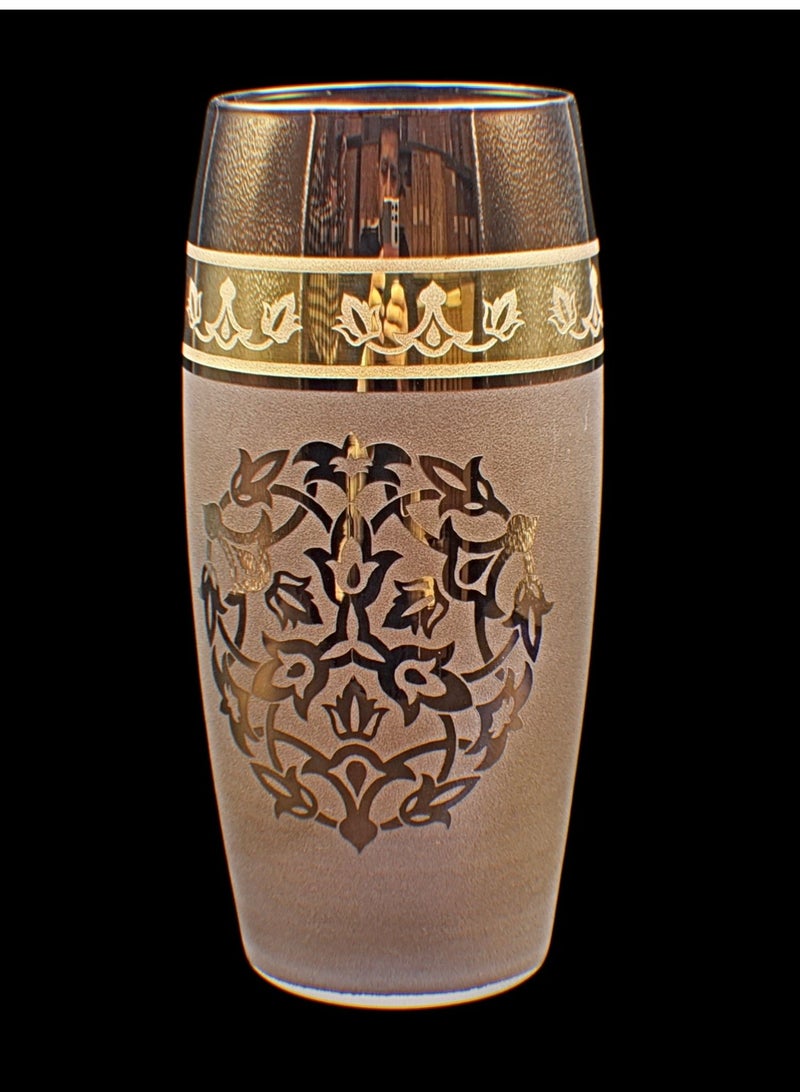 كودو آرتس أكواب زجاج للماء او العصائر مزخرفة - Image 2