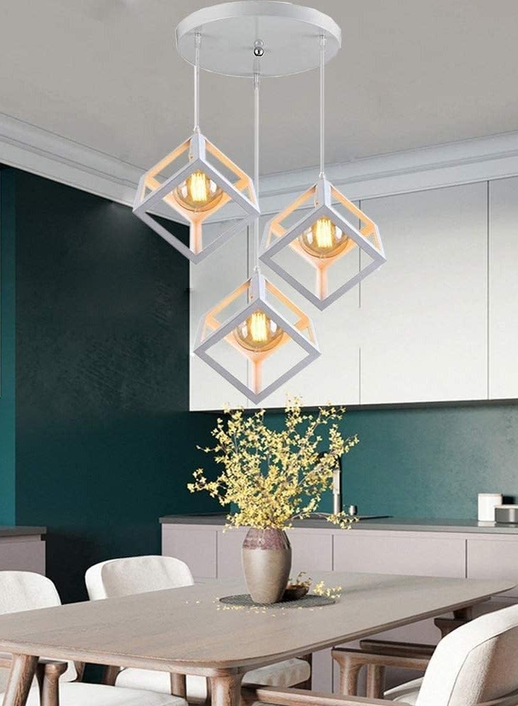 Next Life Industrial Pendant Light Fixture vintage pendant lamp hanging chandelier for kitchen room and hall without lamp - Image 2
