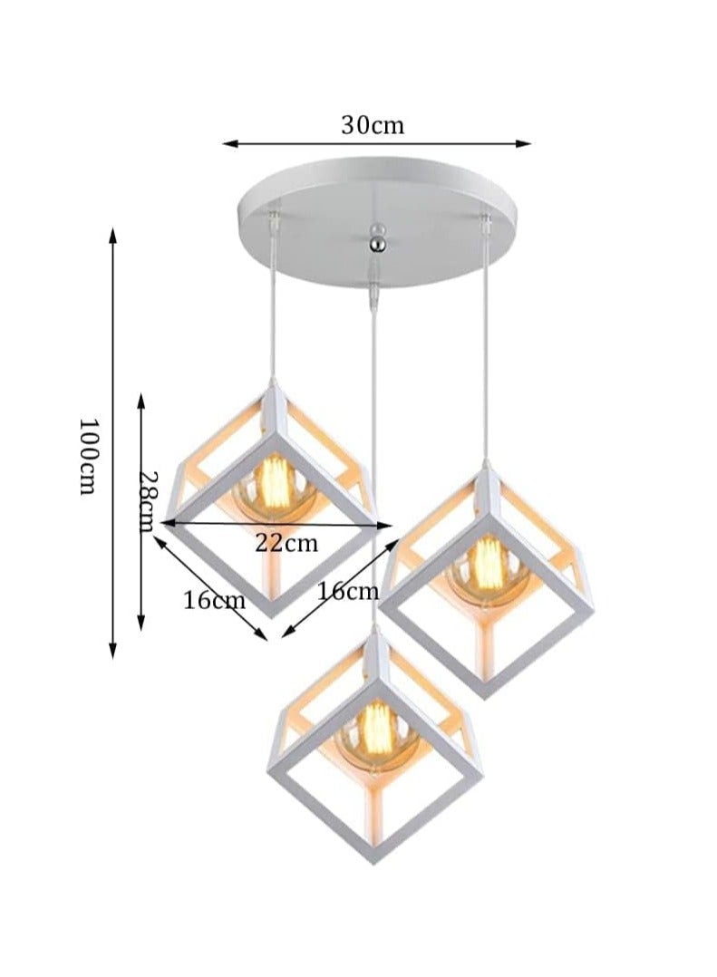 Next Life Industrial Pendant Light Fixture vintage pendant lamp hanging chandelier for kitchen room and hall without lamp - Image 5